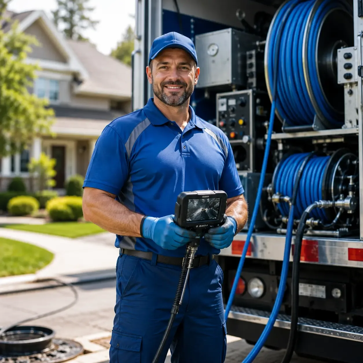 Local outdoor drain cleaning specialists in Kingston, NJ